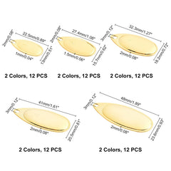 SUPERFINDINGS DIY lure blades let you customize glittering spinners for unique setups.