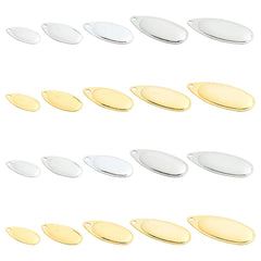 SUPERFINDINGS platinum shine spinner blades enhance lure visibility in murky water.