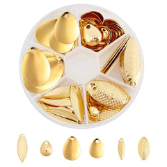 SUPERFINDINGS golden iron lure elliptical enhances visibility in low light water