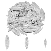 SUPERFINDINGS spoon blade in 3 sizes shines to attract fish in various waters.