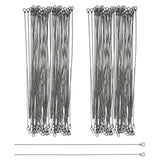 100-piece stainless steel wire spinner baits set