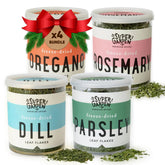 Supergarden four-pack dried herbs front view for versatile cooking