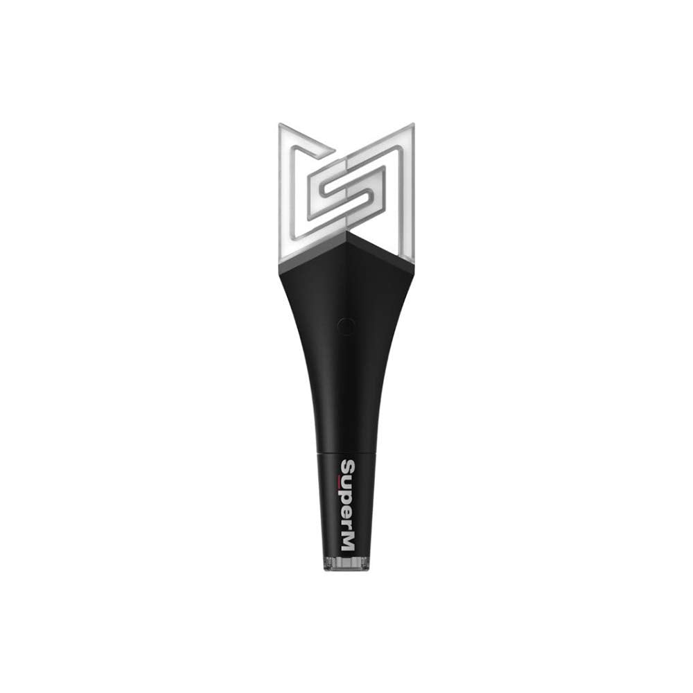 SuperM Official Fanlight Lightstick front view, ideal for cheering at concerts.