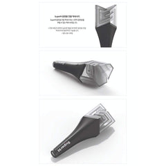 SuperM Official Fanlight Lightstick LED glow with vibrant lighting effects.