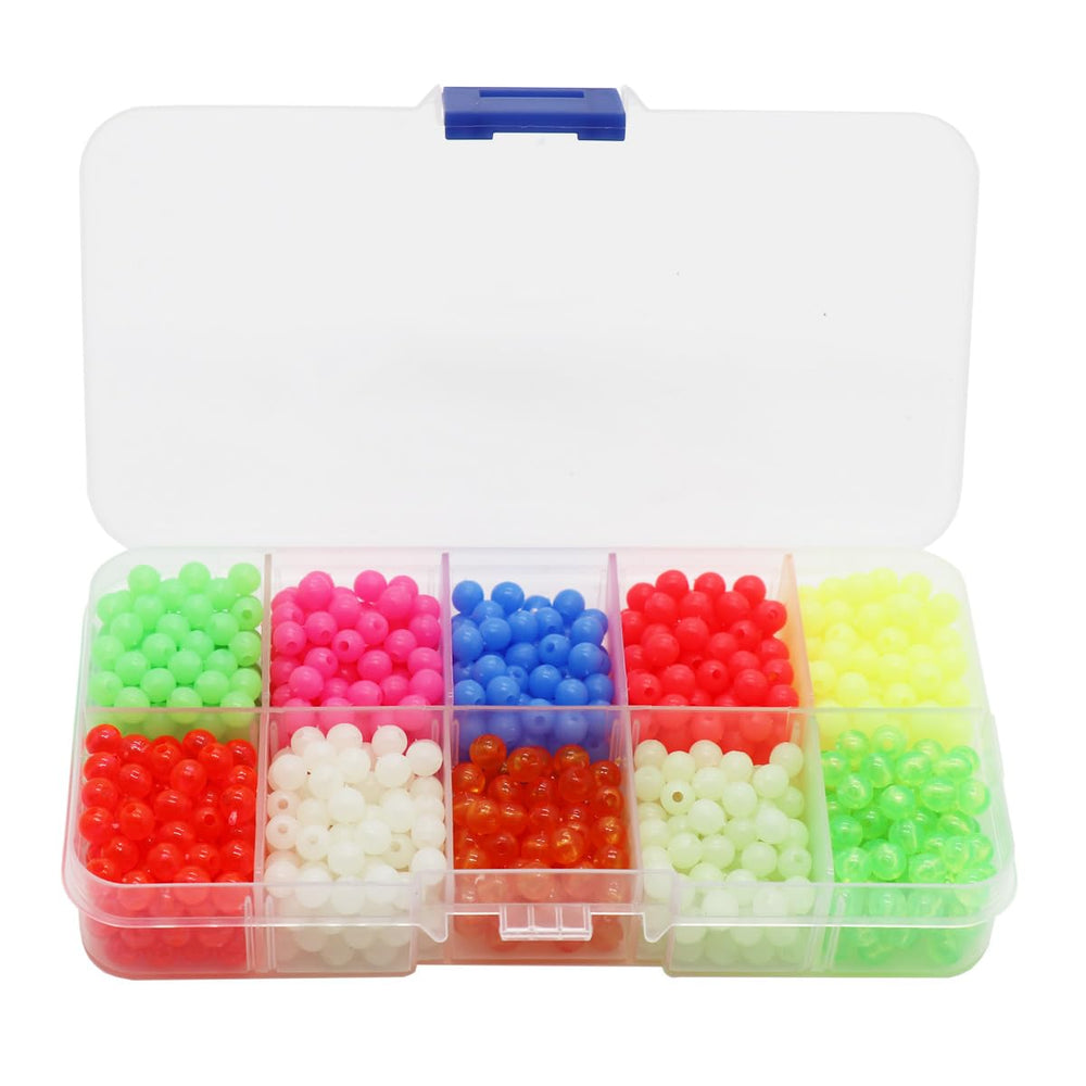 SUPERTHEO 1000-piece fishing bead assortment box