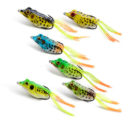 Supertrip topwater frog crankbait six-pack close-up 01