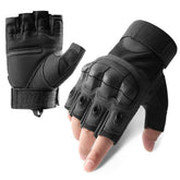 Surakey fingerless gloves with non-slip palm for secure grip during cycling.