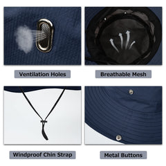 Surblue Boonie hat foldable design fits in a backpack
