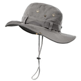 Front view of Surblue Boonie Sun Hat Grey