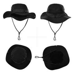 Surblue Boonie sun hat side view promotes wind-friendly stability