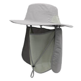 Surblue neck-face flap outdoor cap with 360 UPF protection for sun safety.