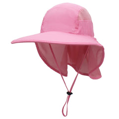 Surblue sun hat with neck flap front view showing UPF50+ protection.