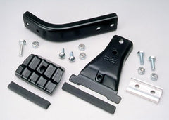 Surco GM100 installed on vehicle rain gutters for secure crossbar mounting
