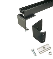 Surco TR100 adapters secure crossbars to factory rails on Acura SLX and Isuzu Trooper.
