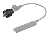SureFire MX600/MX620 rear cap in black, angle view for tape switch readiness