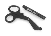 SURGICAL ONLINE Tactical Black EMT Shears 7.5-inch blade for reliable field cuts.