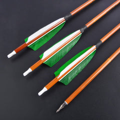 surwolf carbon arrow shaft 30 inch length showing consistent flight