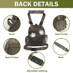 SUSIHOOH 6-pocket organization demonstrates neat gear separation and quick access.