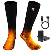 SVPRO heated socks packaging box illustrates gift-ready warmth for cold days.