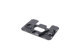 SW-Motech SysBag WP left adapter plate ready for side mounting on a carrier.