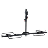 Swagman XC2 front view of two-bike hitch rack with frame-grip arms