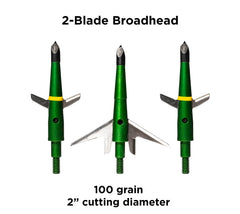 Swhacker 207 3-pack hunting broadheads for quick target confidence and tuning.