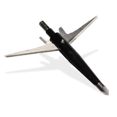 Swhacker #243 broadheads with 2-blade mechanism expanding on contact for deep penetration