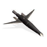 Swhacker SWH00202 broadheads in green, front view for precision big-game hunting.