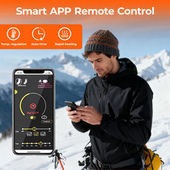 SWIRISE heated socks 10000mah-battery powers extended warmth during long journeys