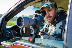 Switcheroo system 360-degree rotation for BOG tripods
