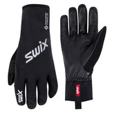 Swix Performance Gore Glove back view shows windproof Gore Windstopper panel for cold days