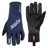 Swix Performance Gore Glove back view shows Gore-Tex Windstopper for wind protection