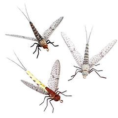 Synthfly Gray Drake Mayfly size 10
