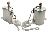 SZCO Half Moon Canteen with a distinctive half moon shape for authentic vintage appeal
