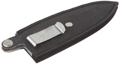 Clip-on sheath attached for safe carry