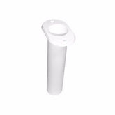 T-H Marine rod holder flush top white front view for a clean deck setup.
