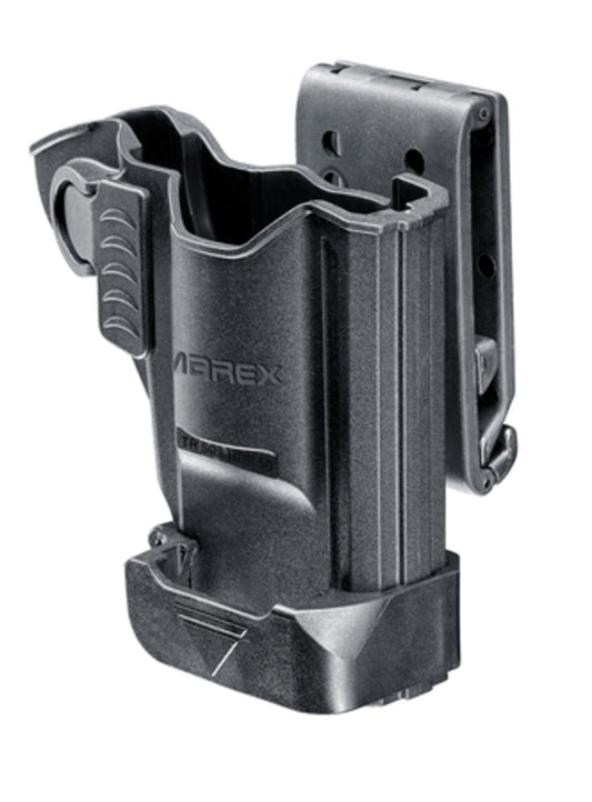 T4E HDR 50 Holster attached to belt