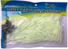 TABANA shad worm bait action submerged in water to attract crappie.
