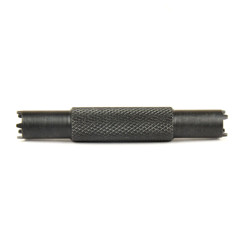 TACFUN 4-prong front sight tool enables precise elevation adjustments.