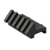 TACFUN offset 45-degree rail mount viewed from side for quick access to controls