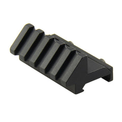 TACFUN offset 45-degree rail mount viewed from side for quick access to controls