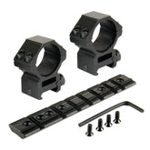 TACFUN Ruger 10/22 rail mount attached to rifle for quick, secure mounting