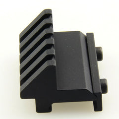 TACFUN side-by-side backup reflex sight mounting reduces interference with vertical grips