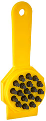 Tackle Factory Big Norm-Feets 88111 fish scaler front view for fast scale removal.