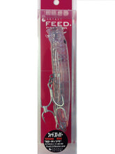 Tackle House Contact Feed Popper 135F body detail in clear #22 for long-distance casting.