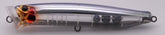 TackleHouse Popper CFP150 5.9-inch on water, delivering a crisp surface pop for accurate casting.