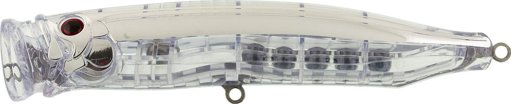 Tackle House Popper CFP100 action shot shows surface pop lure ideal for shore and offshore chase