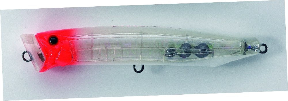 TackleHouse Popper Contact Feed Popper pink head 17 for topwater surface strikes