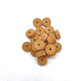TackleZoom cork rings closeup, smooth sanding surface for custom rod grips.