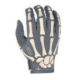 TACLAB Reaper Ghost Gray Skeleton Gloves provide breathable dexterity for quick airsoft moves.